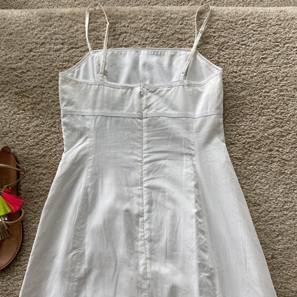 Express Sleeveless White Dress - Picture 7 of 8